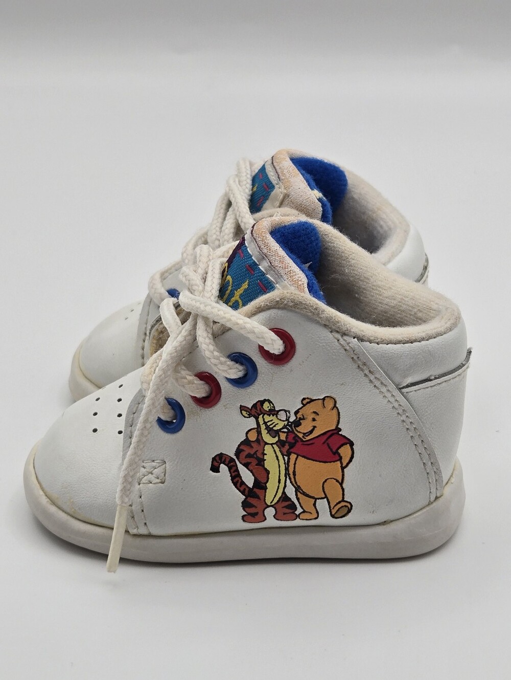 Vintage 90s Disney Winnie The Pooh Tigger Friends Infant Sneakers Shoes Size 1